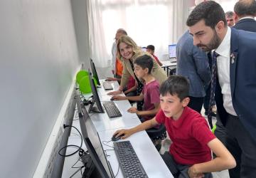 ROTARY’den Adıyaman’da eğitime kalıcı destek: İki okula bilgisayar laboratuvarı