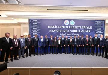 TOBB'da Kayseri'nin Coğrafi İşaretli Lezzetleri Tanıtıldı