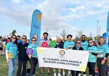 İstanbul Yarı Maratonu kapsamında başlatılan kampanyayla 117 TEGV'li çocuğa eğitim desteği sağlandı