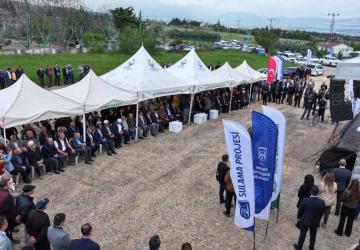 Büyükşehir Belediyesi’nden Kahramankazan Örencik Sulama Projesi Başladı