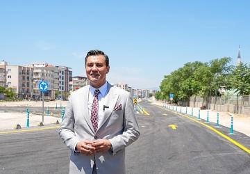 Cider Yolu'nda İlk Etap Açıldı, İlk Geçişi Başkan Zeyrek Yaptı