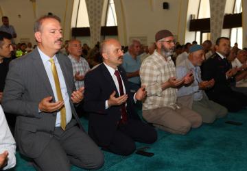 Adıyaman’da şehitler için mevlit okutuldu