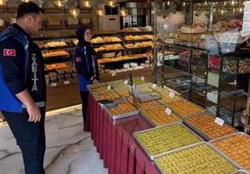 Gebze’de Tatlı Üretim ve Satış Noktalarına Sıkı Denetim