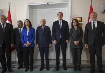 MHP Lideri Bahçeli, DEM Parti Temsilcileriyle Bir Araya Geldi