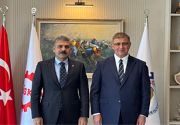 Başkan Tugay'dan Ankara'da sendikalara ziyaret