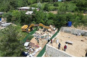 İnegöl Belediyesi Kaçak Yapı ile Mücadelesini Sürdürüyor
