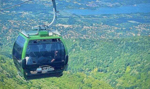 Kartepe Teleferik, bayramda ilgi odağı oldu Kartepe Teleferik, bayramda ilgi odağı oldu