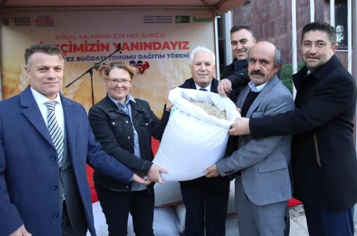 Bursa Büyükşehir’den Kırsala Güçlü Destek Bursa Büyükşehir’den Kırsala Güçlü Destek