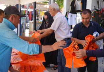Adıyaman Belediyesi’nden 70 bin kurban atık poşeti - Videolu Haber