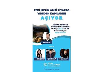 Buca'nın en büyük sahnesi Serhan Asker ile Görkemli Hatıralar'da açılıyor