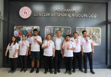 Adıyamanlı özel sporculardan 9 madalya: Malatya’daki bölge oyunlarında büyük başarı