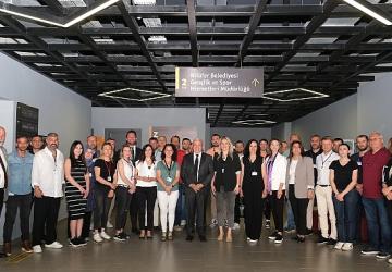 Nilüfer Belediyesi çalışanları bayramlaştı