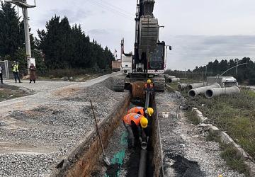 İSU, Çayırova'da Hummalı Altyapı Çalışmaları Gerçekleştiriyor
