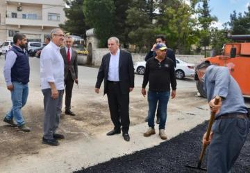 Mardin’de Asfalt Mesaisi: Başkan Şahin Sahada