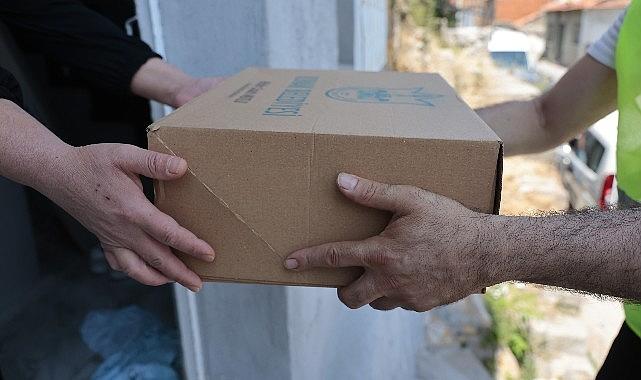 Konak'ta kapı kapı dayanışma