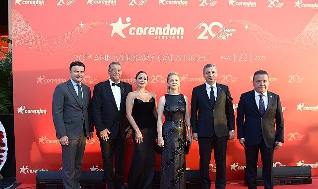 Corendon Airlines 20. Yılını Görkemli Bir Gala Gecesi'yle Kutladı