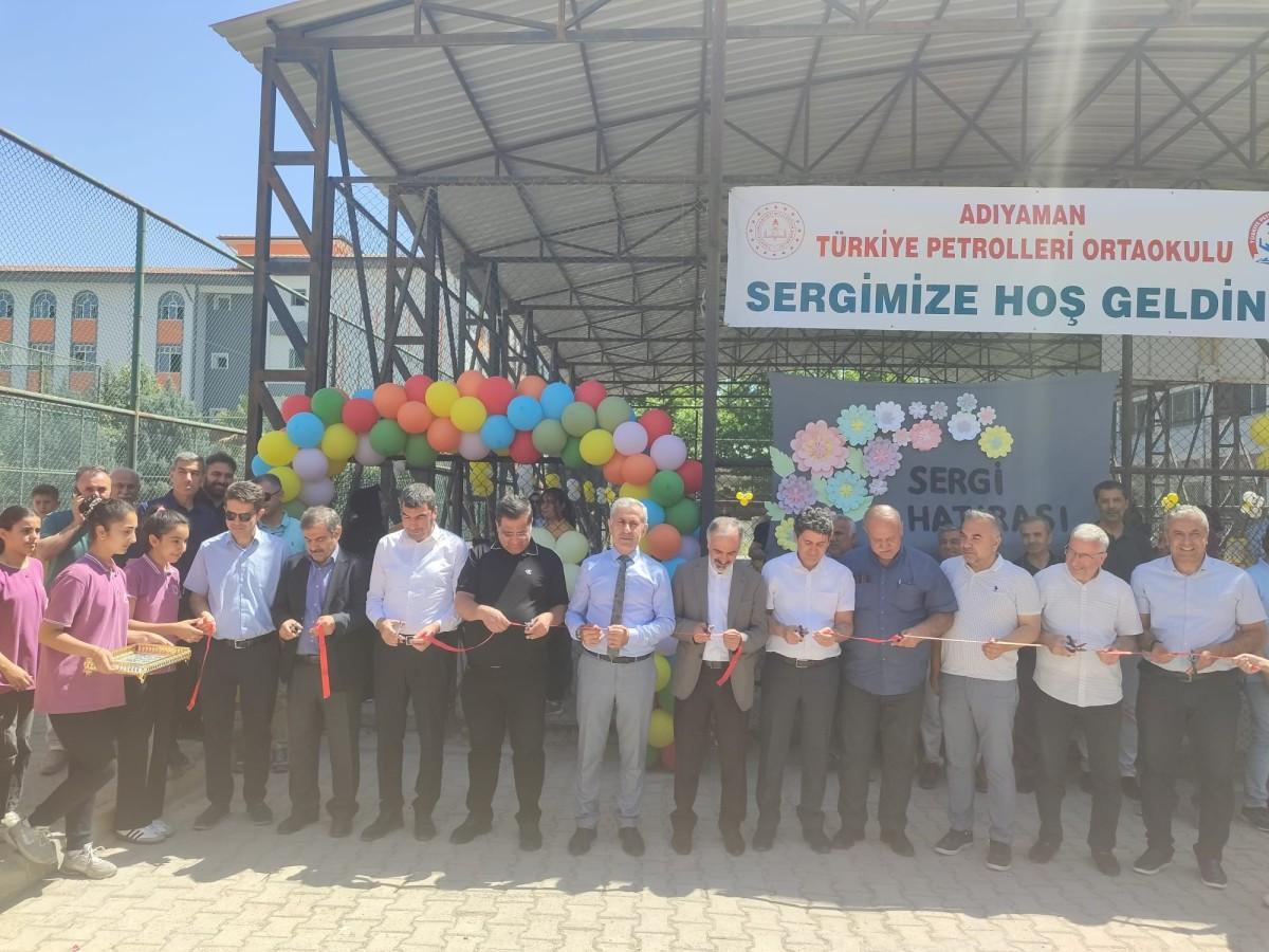 Türkiye Petrolleri Ortaokulu’nda yıl sonu sergisi büyük ilgi gördü Türkiye Petrolleri Ortaokulu’nda yıl sonu sergisi büyük ilgi gördü