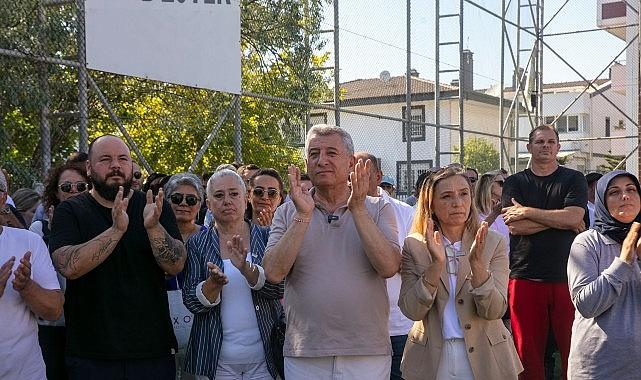 Güzelbahçe'de iki açılış ardından bayramlaşma