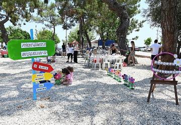 Minik öğrenciler piknikte eğlendi