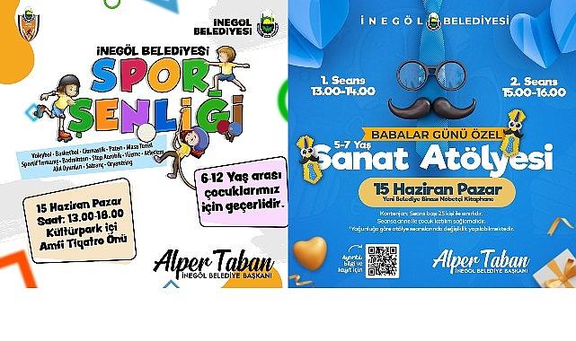 İnegöl Belediyesi'nden Babalar Gününde İki Ayrı Etkinlik İnegöl Belediyesi'nden Babalar Gününde İki Ayrı Etkinlik