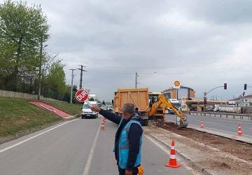 Büyükşehir, Kirazlıyalı'da ulaşımı kolaylaştırıyor