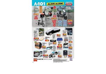 12 Haziran'da A101'de Moped Ürünleri Satışta