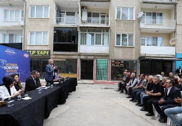 Başkan Taban Osmaniye Mahallesi sakinleriyle buluştu