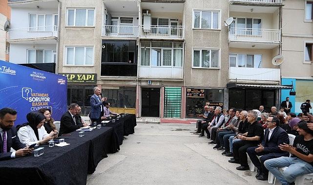 Başkan Taban Osmaniye Mahallesi sakinleriyle buluştu Başkan Taban Osmaniye Mahallesi sakinleriyle buluştu