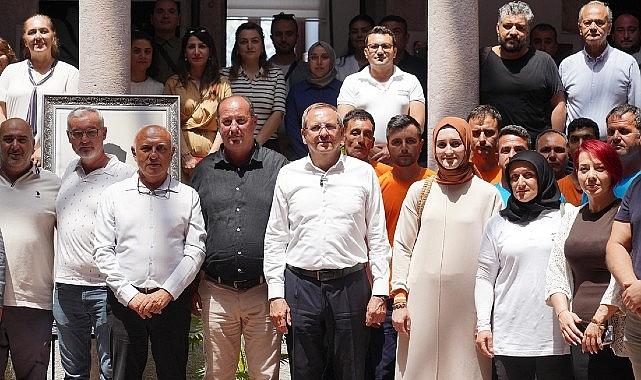 Başkan Mesut Ergin'den Kurban Bayramı Kutlamasında İkramiye Müjdesi Başkan Mesut Ergin'den Kurban Bayramı Kutlamasında İkramiye Müjdesi