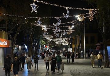 Konya Şehir Merkezi Kurban Bayramı Öncesi Işıl Işıl Oldu