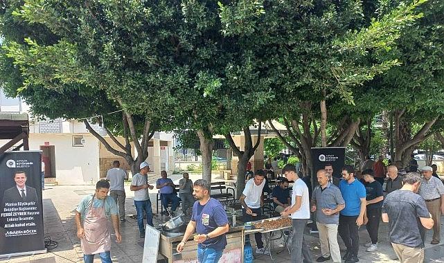 Antalya Büyükşehir Belediyesi'nden Ferdi Zeyrek için lokma dağıtımı Antalya Büyükşehir Belediyesi'nden Ferdi Zeyrek için lokma dağıtımı