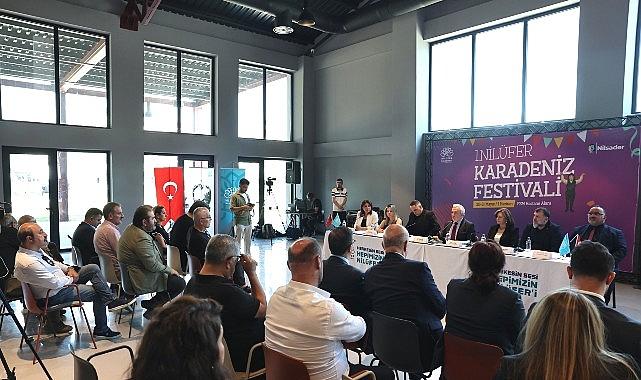 Nilüfer'de Karadeniz Festivali zamanı