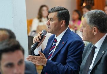 Başkan Zeyrek Köprübaşı'nda Muhtarlarla Buluştu