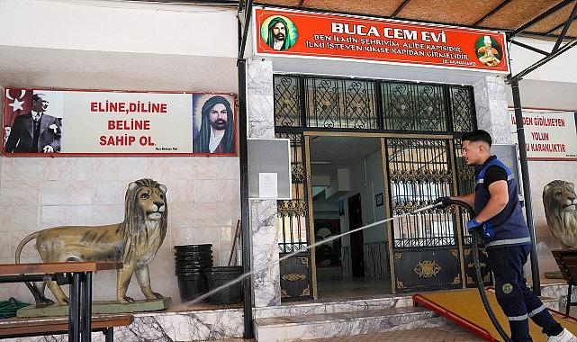 Buca'da bayram öncesi temizlik seferberliği