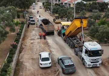 Milas Menteş Yolu Yenileniyor