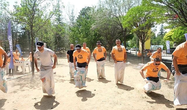Büyükşehir'in Baba-Oğul Kampı'nda Çocuklar Babalarıyla Keyifli Vakit Geçirdi