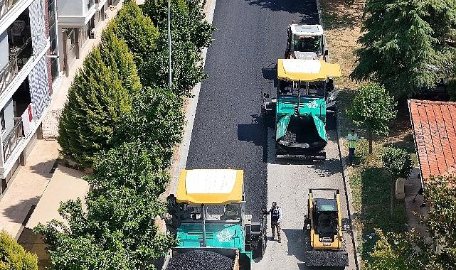Başkan Çerçioğlu Efeler'in yollarını yeniliyor