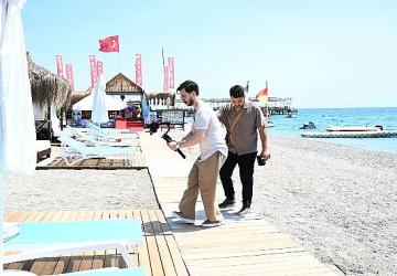 Kemer tanıtım çekimleri devam ediyor