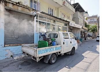 Konak'ta sivrisineklere karşı etkin mücadele