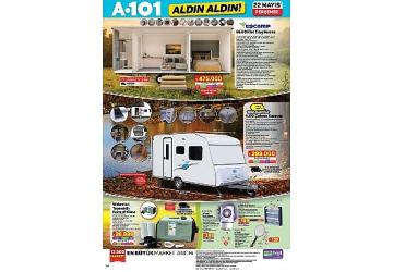 22 Mayıs'ta A101'de Elektrikli Araç, Karavan ve Ev Ürünleri Satışa Sunuluyor