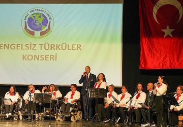 Gaziemir'de engelleri aşan konser