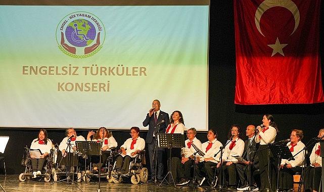 Gaziemir'de engelleri aşan konser