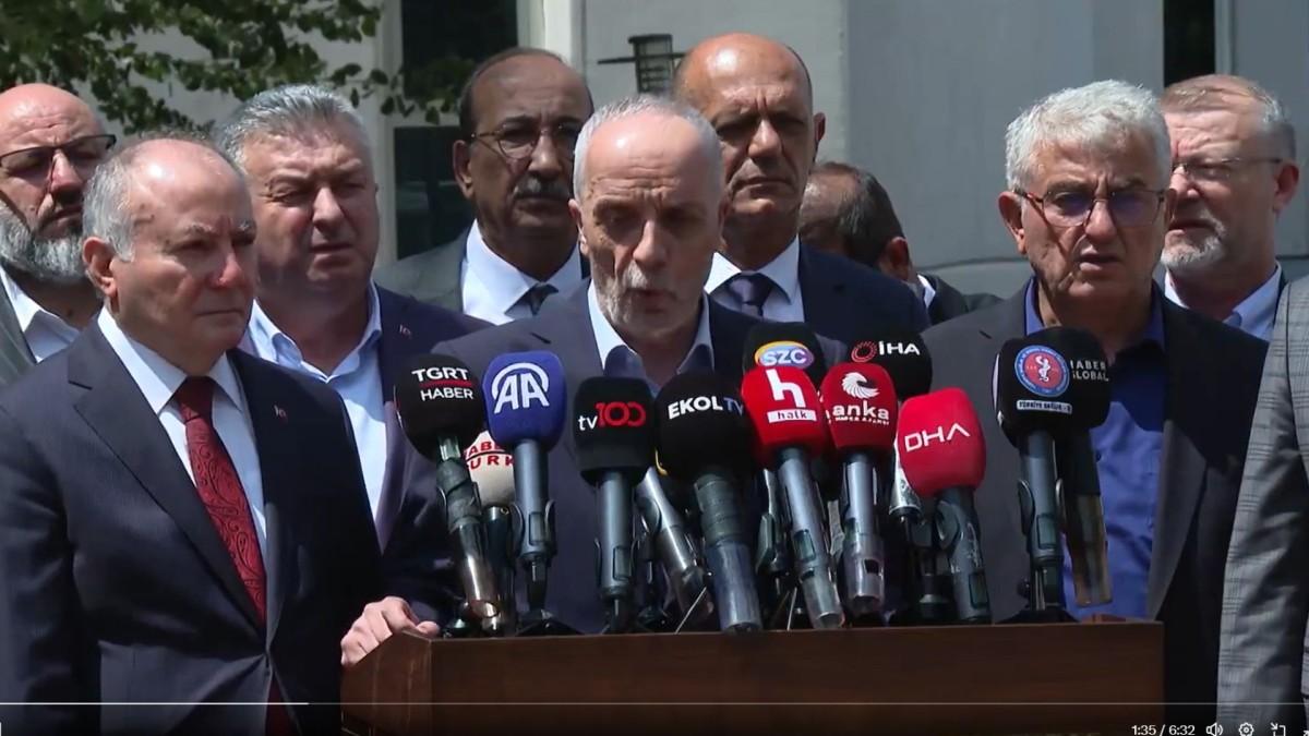 TÜRK-İŞ Başkanı Ergün Atalay: ‘İşçinin dayanma gücü kalmadı, grevler yolda’ - Videolu Haber