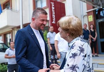 Başkan Görkem Duman'dan huzurevi ziyareti