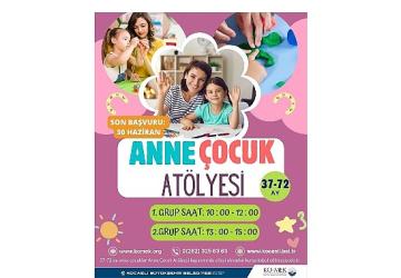 KO-MEK'te "Anne-Çocuk Atölyesi" başlıyor