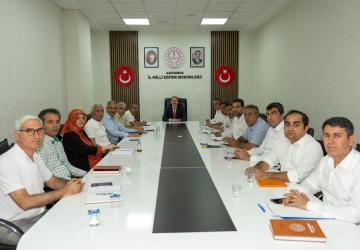 Milli Eğitimde ‘Haftalık Değerlendirme Toplantısı’ gerçekleştirildi