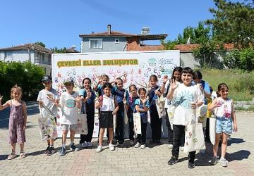 Minik eller çevre için Konaklı'da buluştu