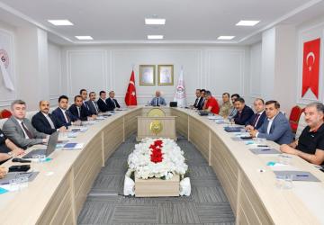 Adıyaman’da değerlendirme toplantısı