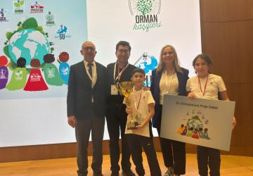 SANKO Okulları, doğa öncüleri yarışması'nda ‘En Dönüştürme proje’ ödülü kazandı