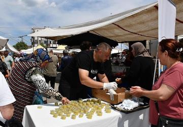 Malkara'nın meşhur peynir helvası, Türk Mutfağı Haftası'nda Saray halkıyla buluştu